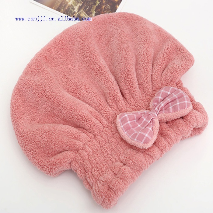Microfiber Cuty Hair Drying Cap/Hair Turban