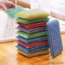 Hot Sell New Products Superfine Fiber Household Wash Dishes Microfiber Cleaning Sponge Pads,